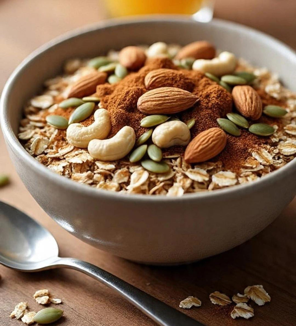 Oats with Nuts & Seeds - The Healthy Fuel