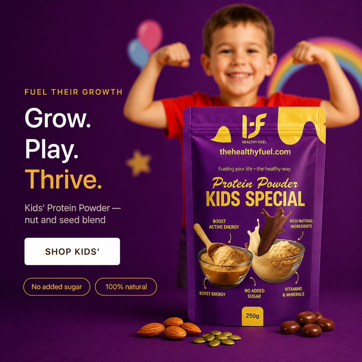 Kids' Protein Powder — Nut & Seed Blend